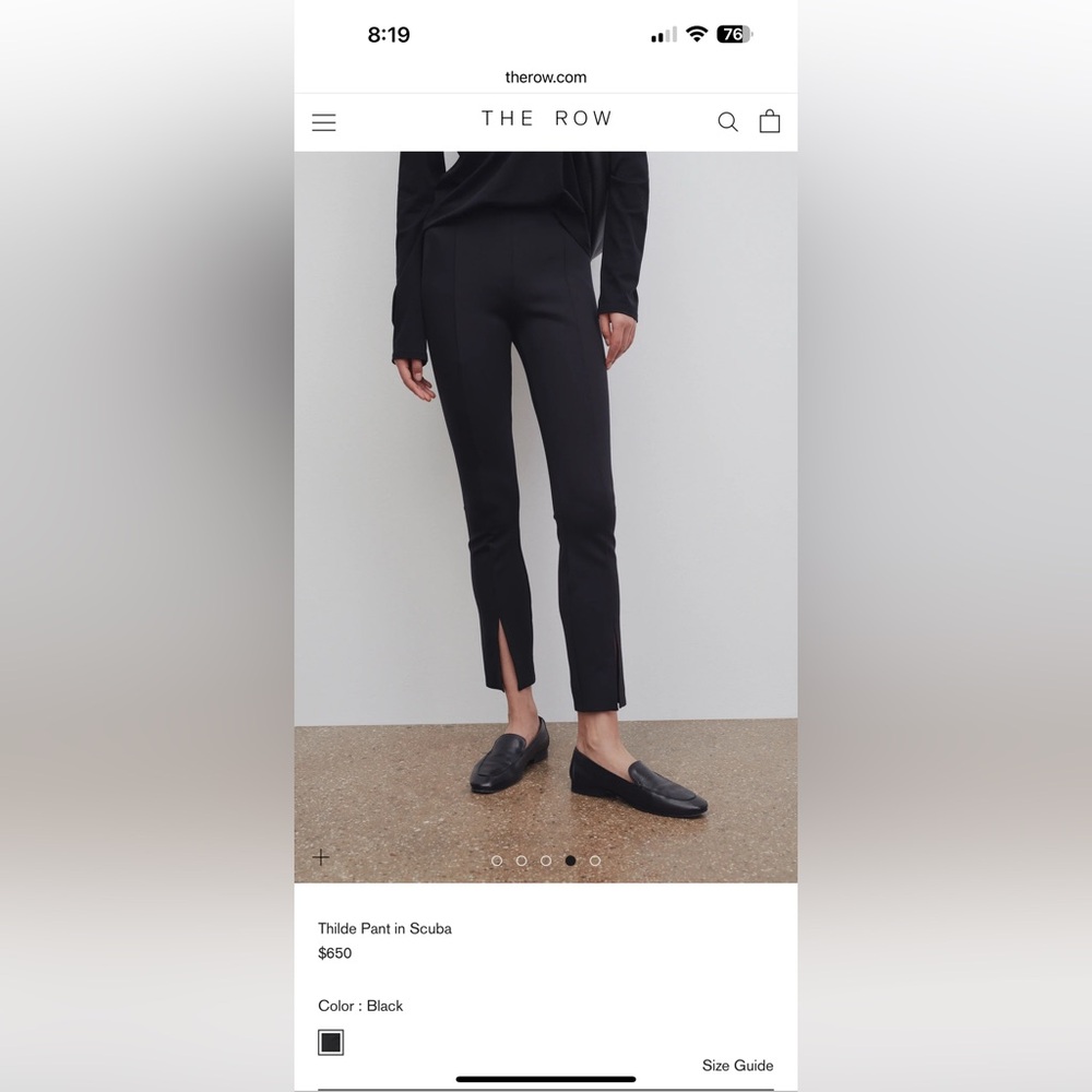 The Row Thilde Pants, NWT, Size S